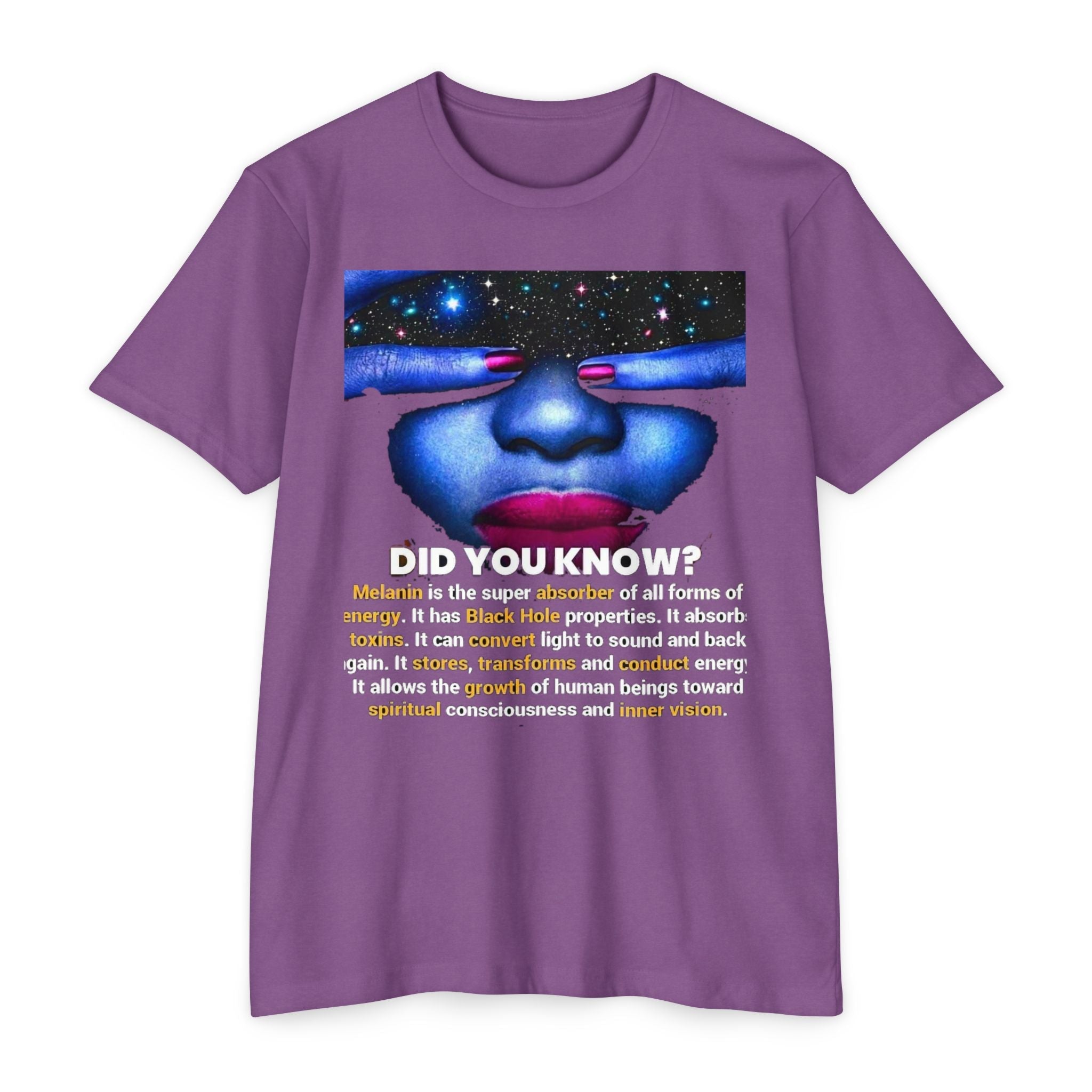 Melanin Power T-Shirt — "Did You Know?" Inspirational Black Pride Tee Printify