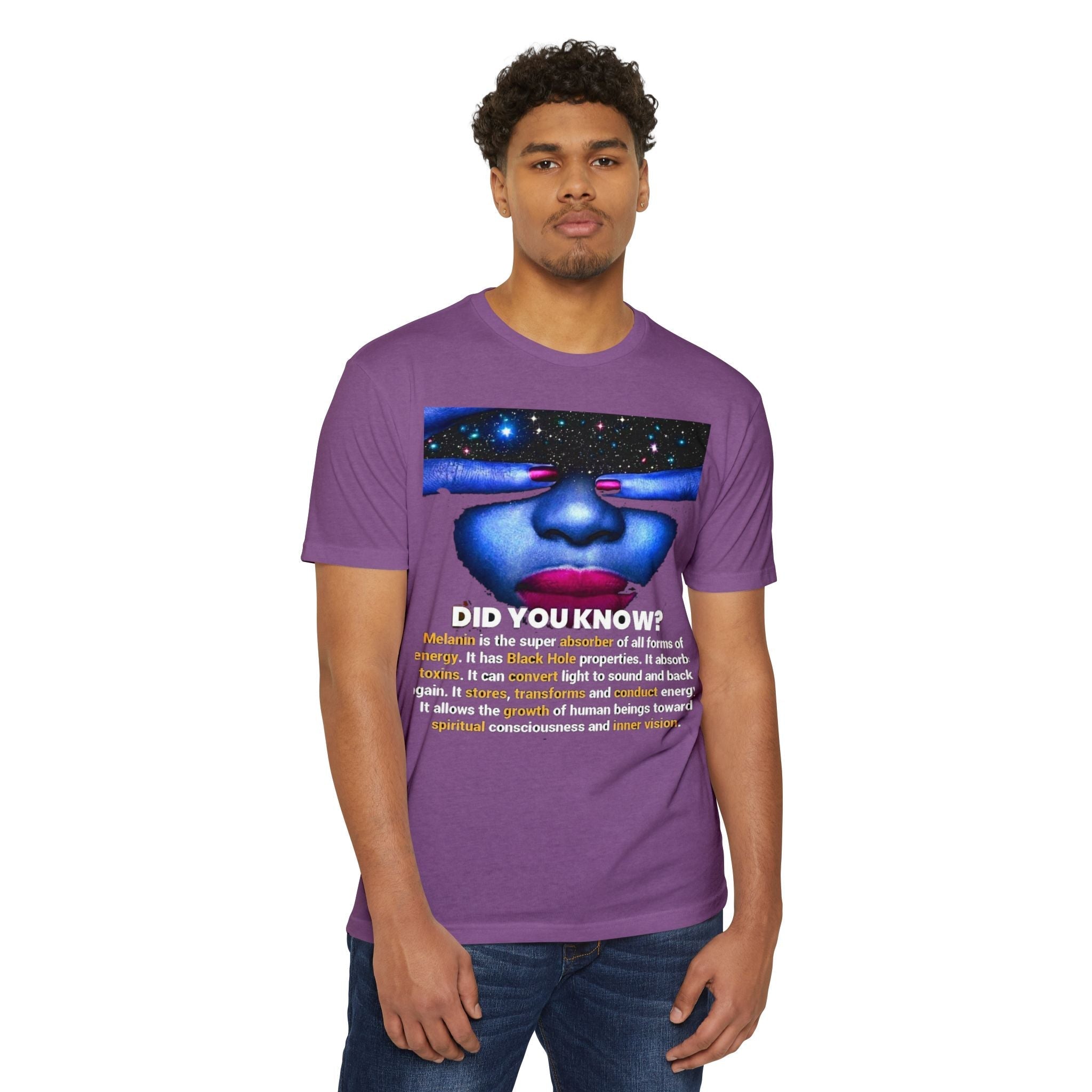Melanin Power T-Shirt — "Did You Know?" Inspirational Black Pride Tee Printify