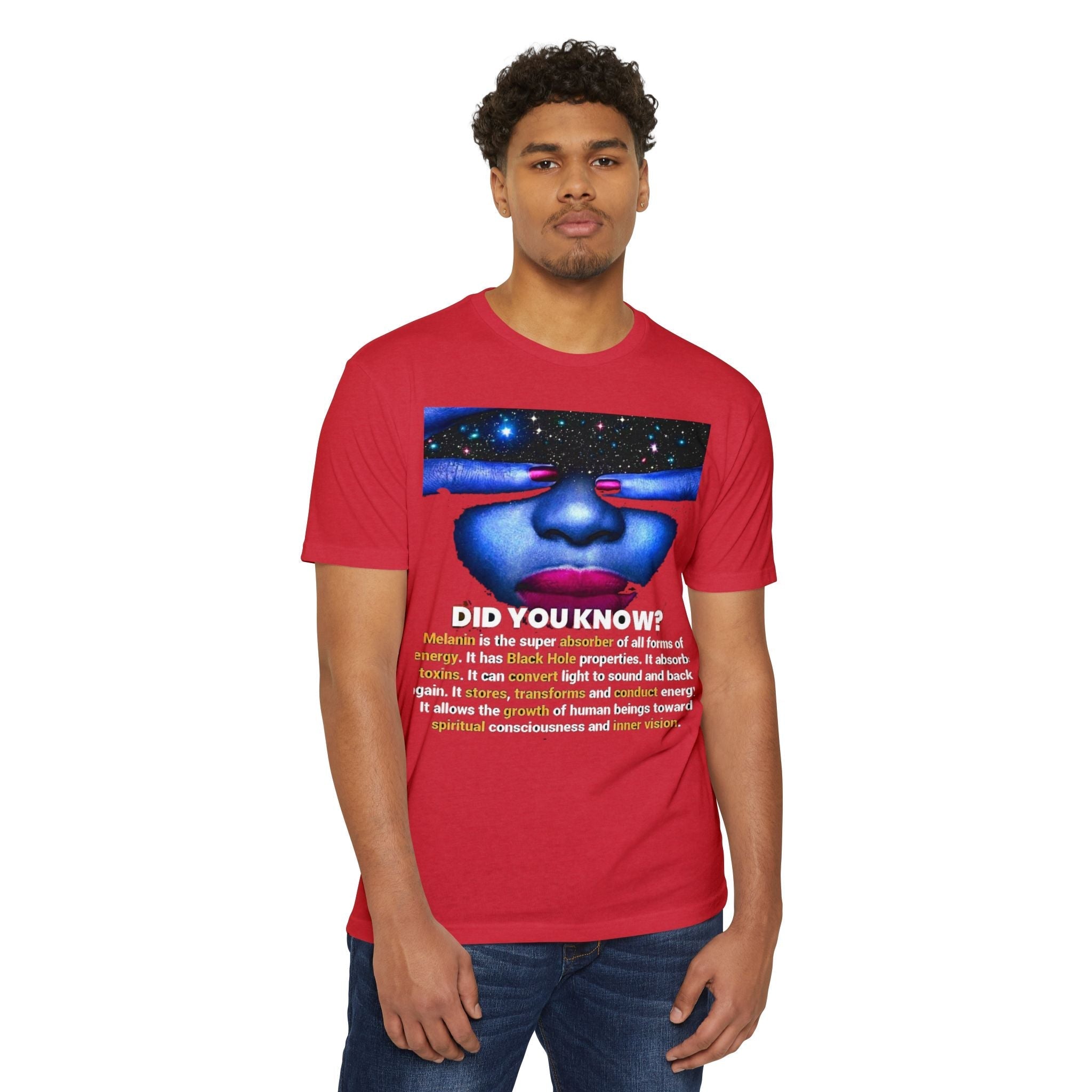 Melanin Power T-Shirt — "Did You Know?" Inspirational Black Pride Tee Printify
