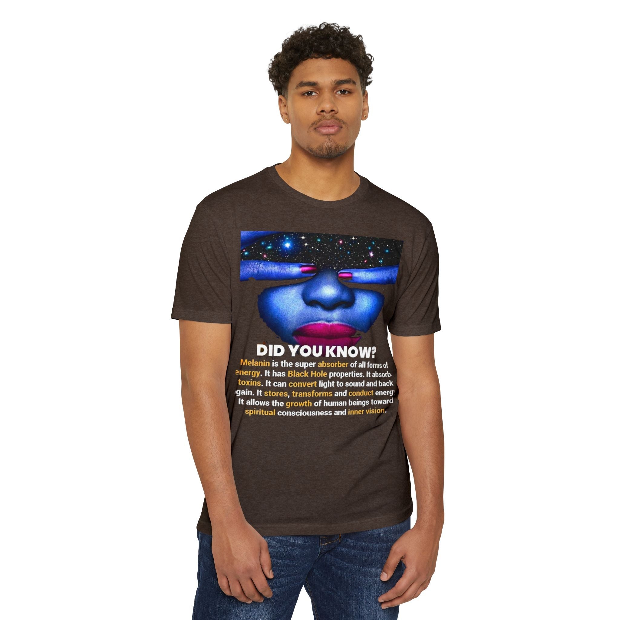Melanin Power T-Shirt — "Did You Know?" Inspirational Black Pride Tee Printify