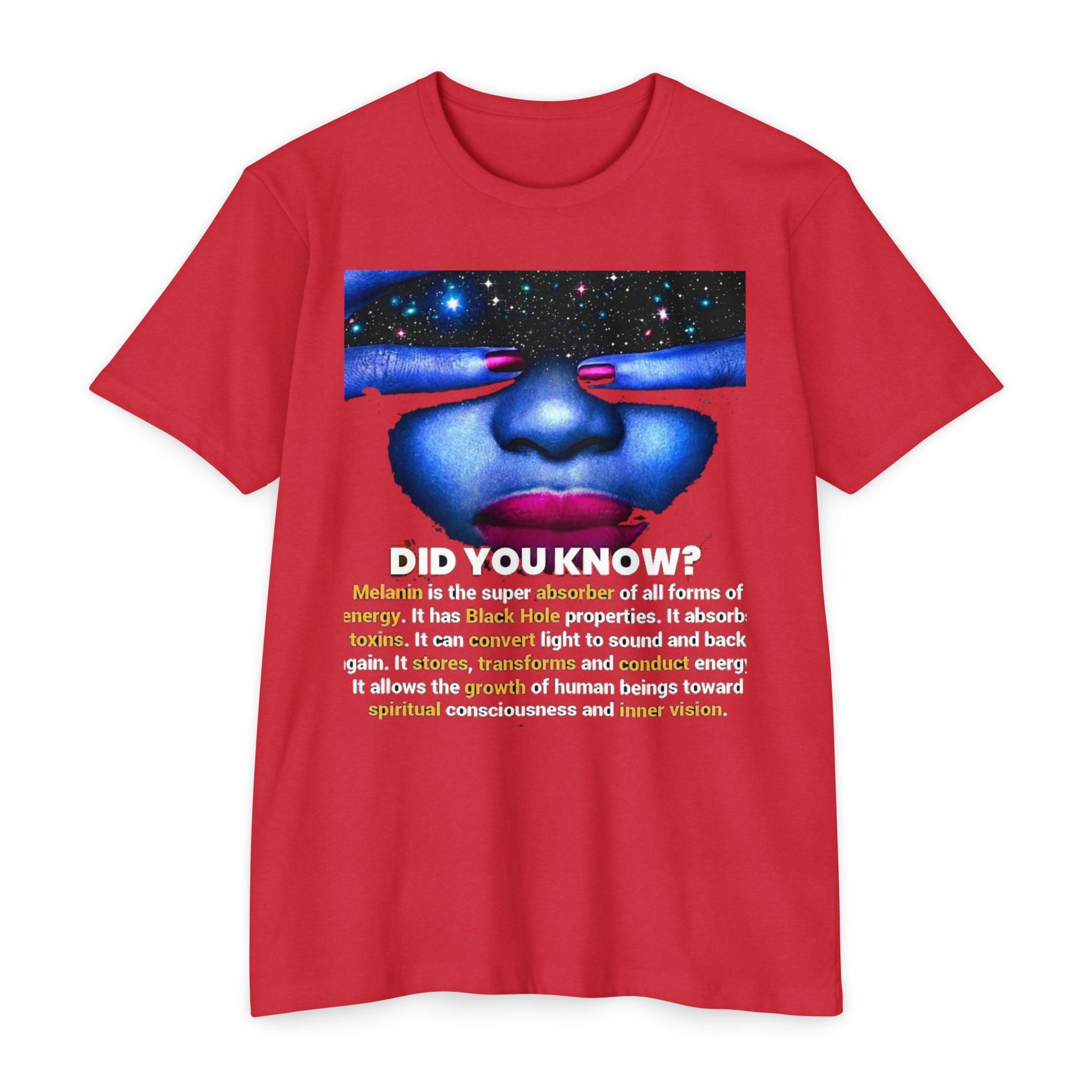 Melanin Power T-Shirt — "Did You Know?" Inspirational Black Pride Tee Printify