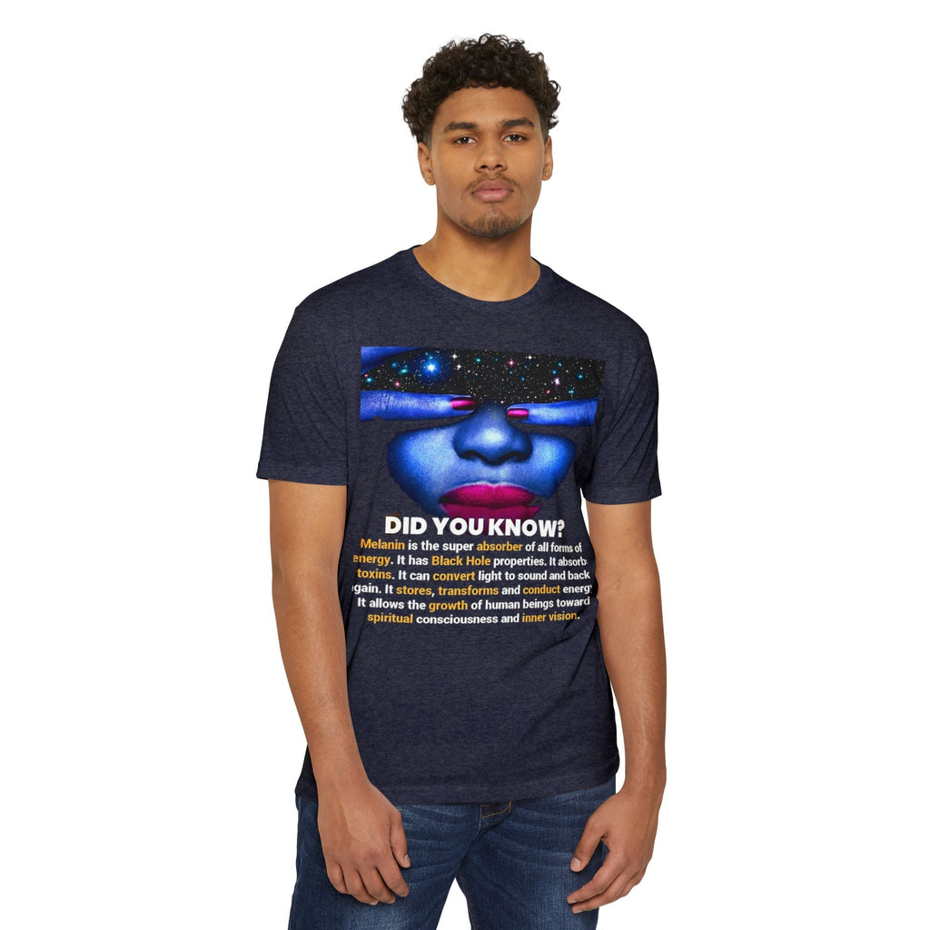 Melanin Power T-Shirt — "Did You Know?" Inspirational Black Pride Tee Printify