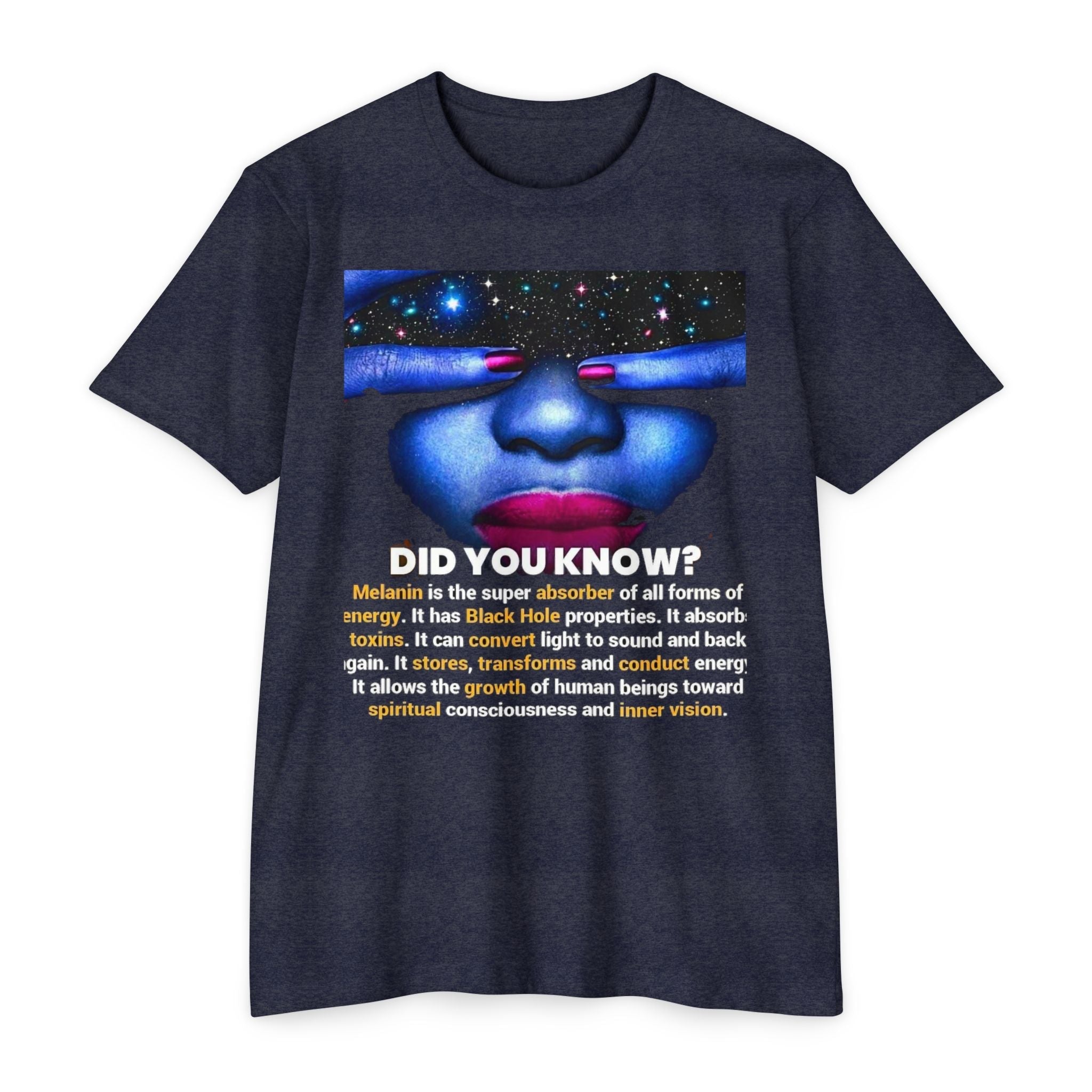 Melanin Power T-Shirt — "Did You Know?" Inspirational Black Pride Tee Printify