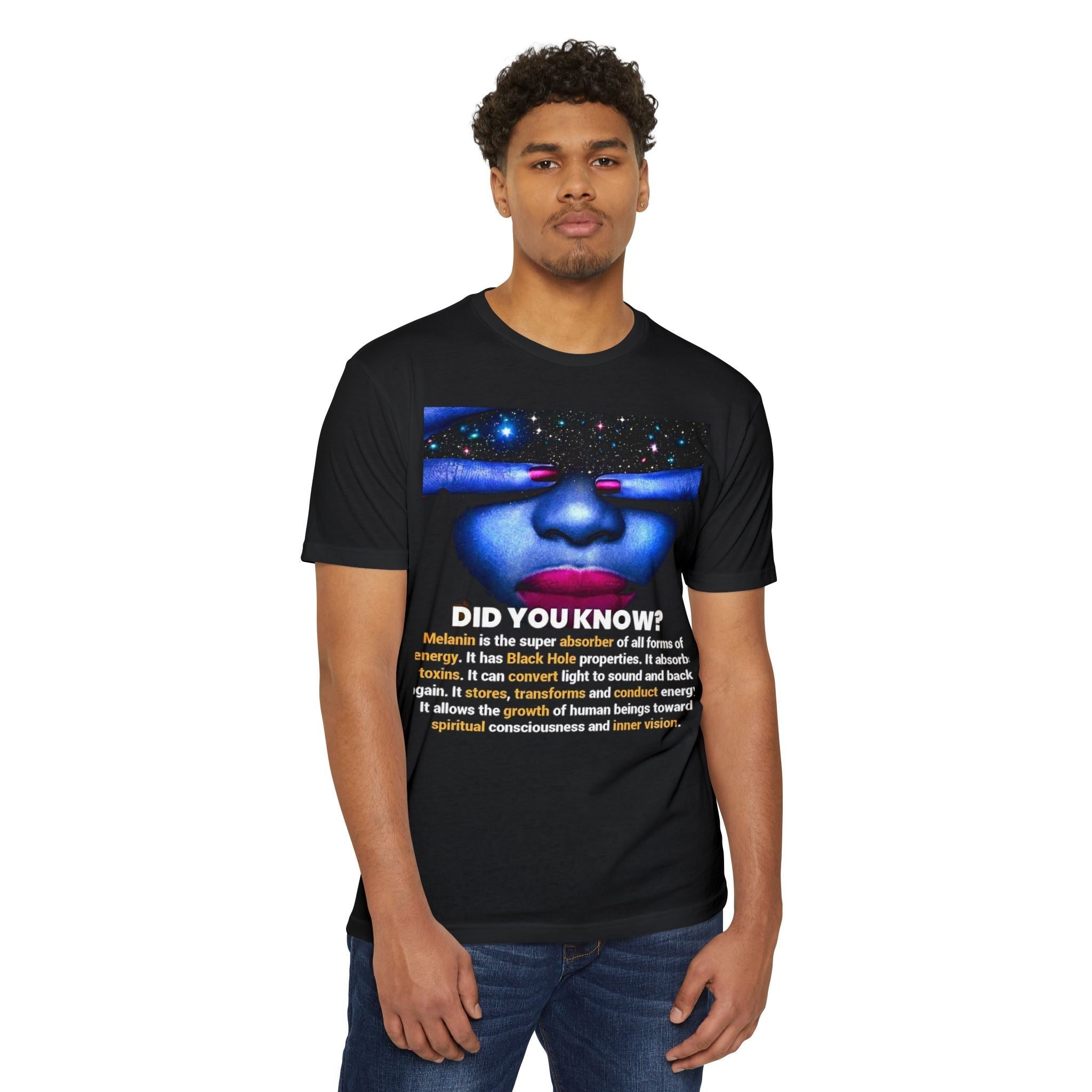 Melanin Power T-Shirt — "Did You Know?" Inspirational Black Pride Tee Printify