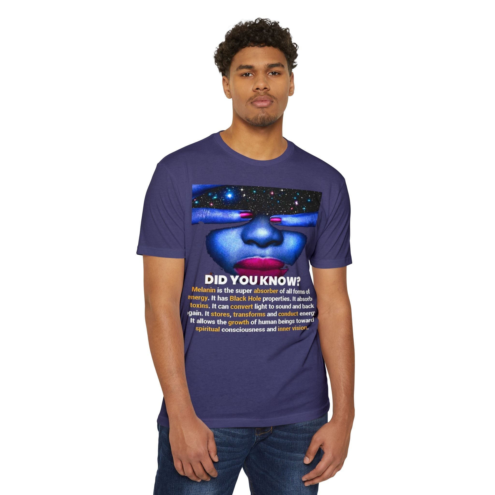 Melanin Power T-Shirt — "Did You Know?" Inspirational Black Pride Tee Printify
