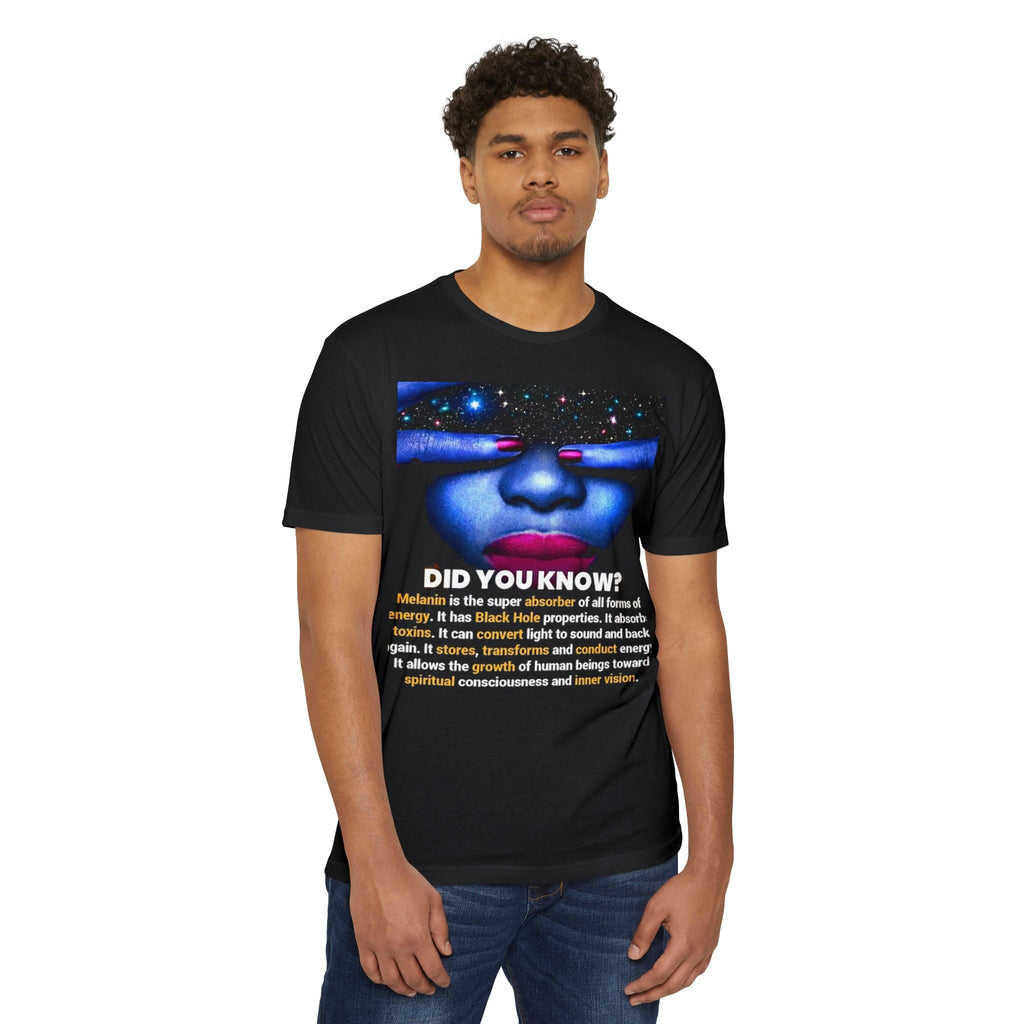 Melanin Power T-Shirt — "Did You Know?" Inspirational Black Pride Tee Printify