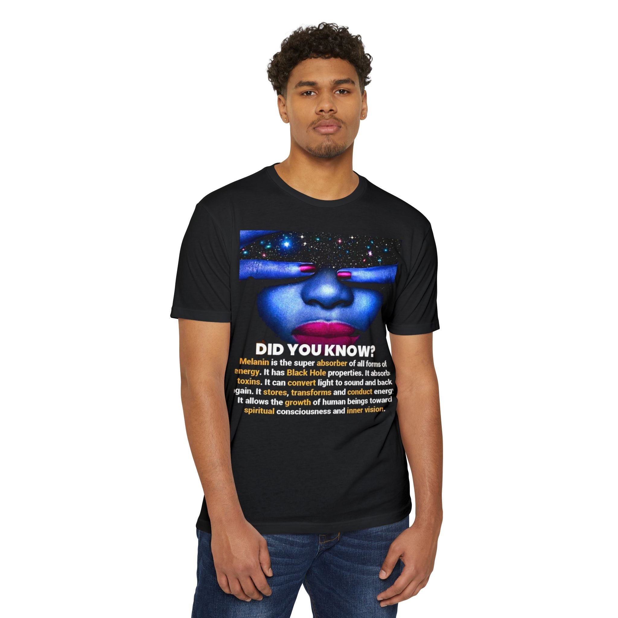 Melanin Power T-Shirt — "Did You Know?" Inspirational Black Pride Tee Printify