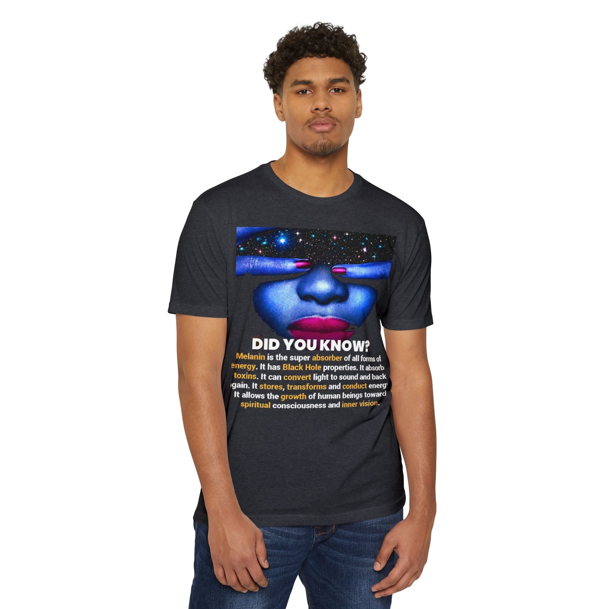 Melanin Power T-Shirt — "Did You Know?" Inspirational Black Pride Tee Printify