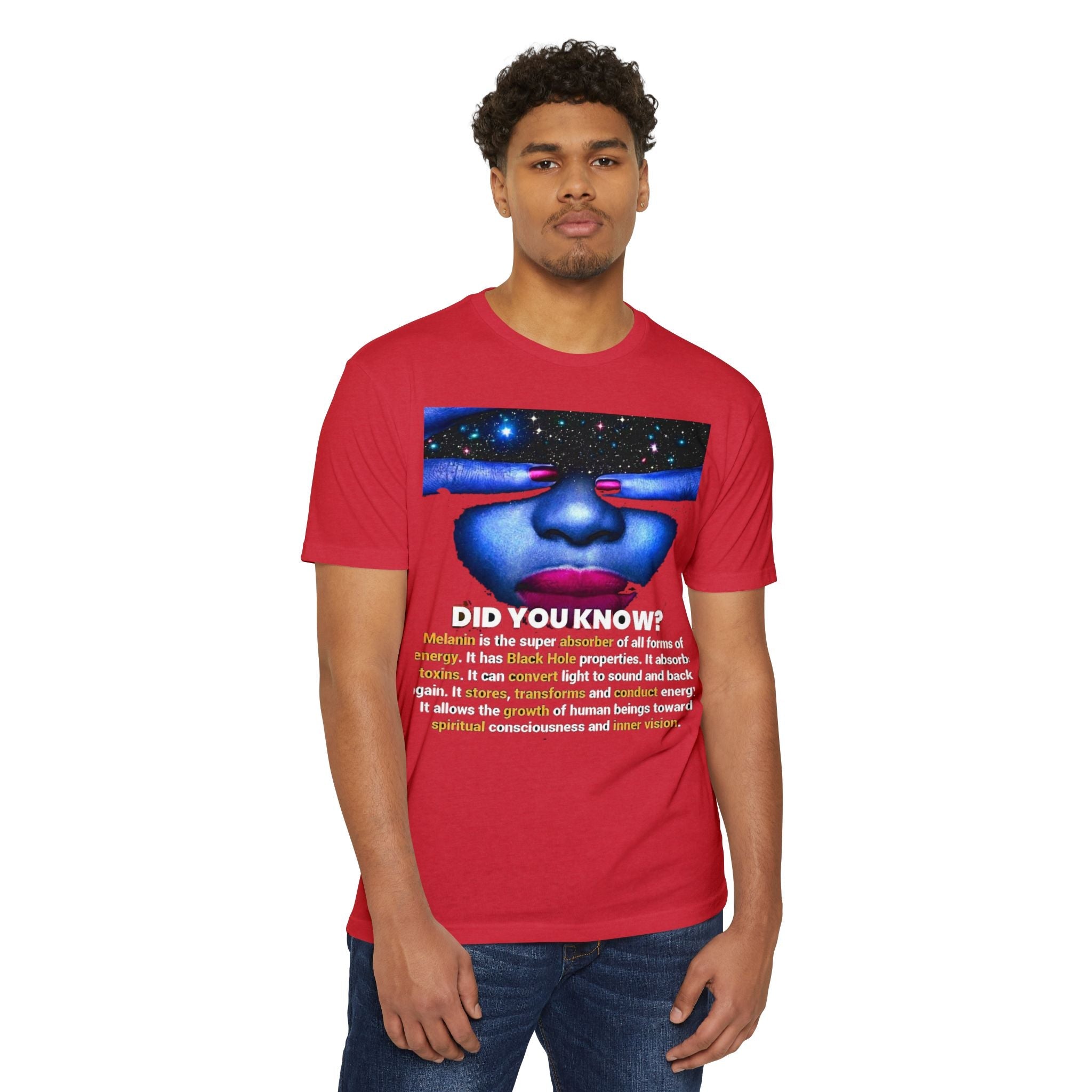 Melanin Power T-Shirt — "Did You Know?" Inspirational Black Pride Tee Printify