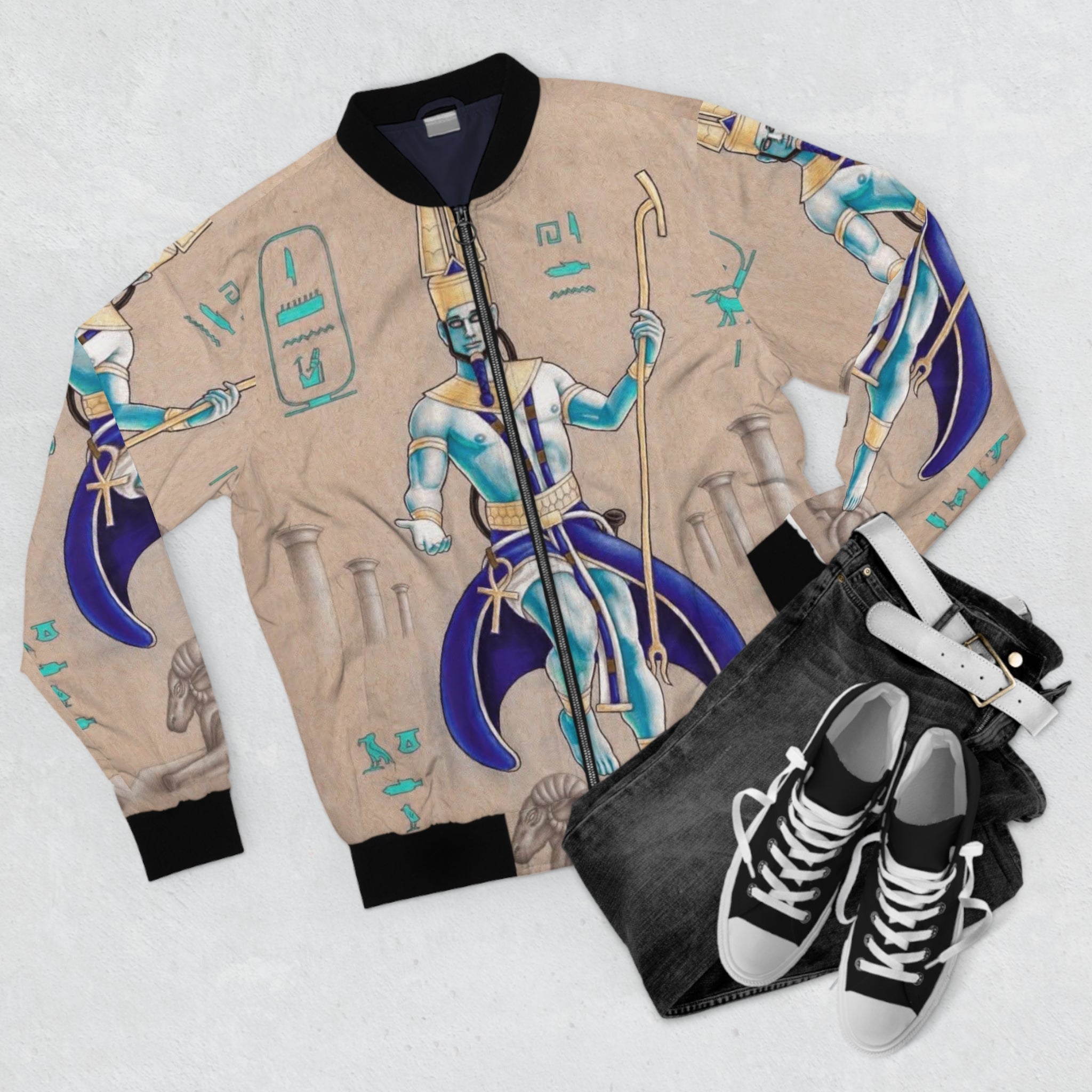 Men's Bomber Jacket (AOP) Printify