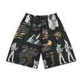 Men's Egyptian Hieroglyph Sports Shorts - Stylish Athletic Wear for Exercise & Leisure Printify