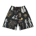 Men's Egyptian Hieroglyph Sports Shorts - Stylish Athletic Wear for Exercise & Leisure Printify