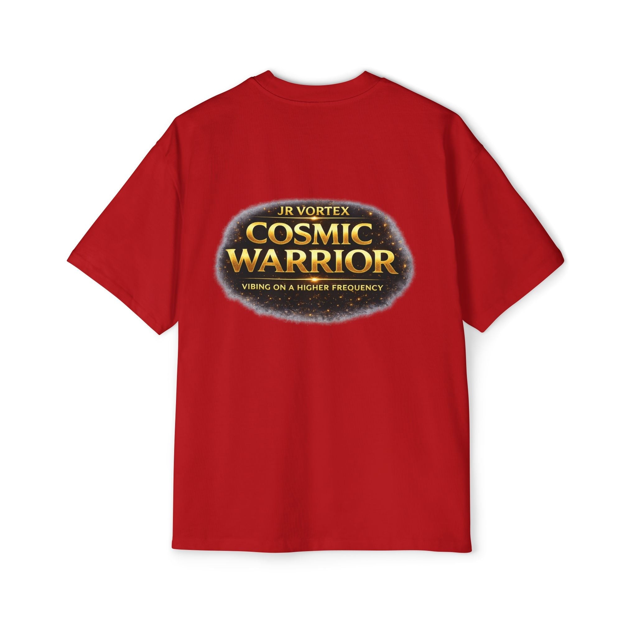 Cosmic Warrior Oversized Tee — JR Vortex Printify