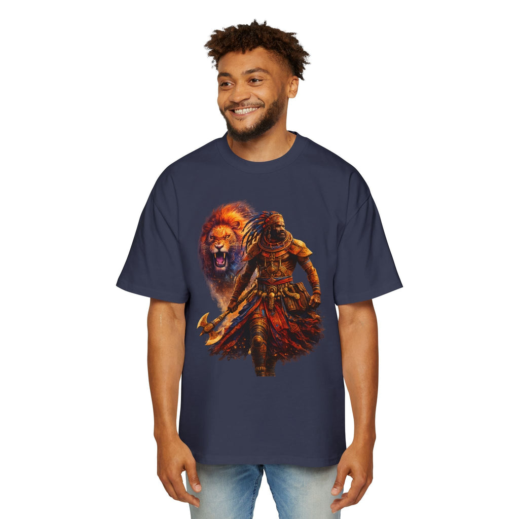 Cosmic Warrior Oversized Tee — JR Vortex Printify