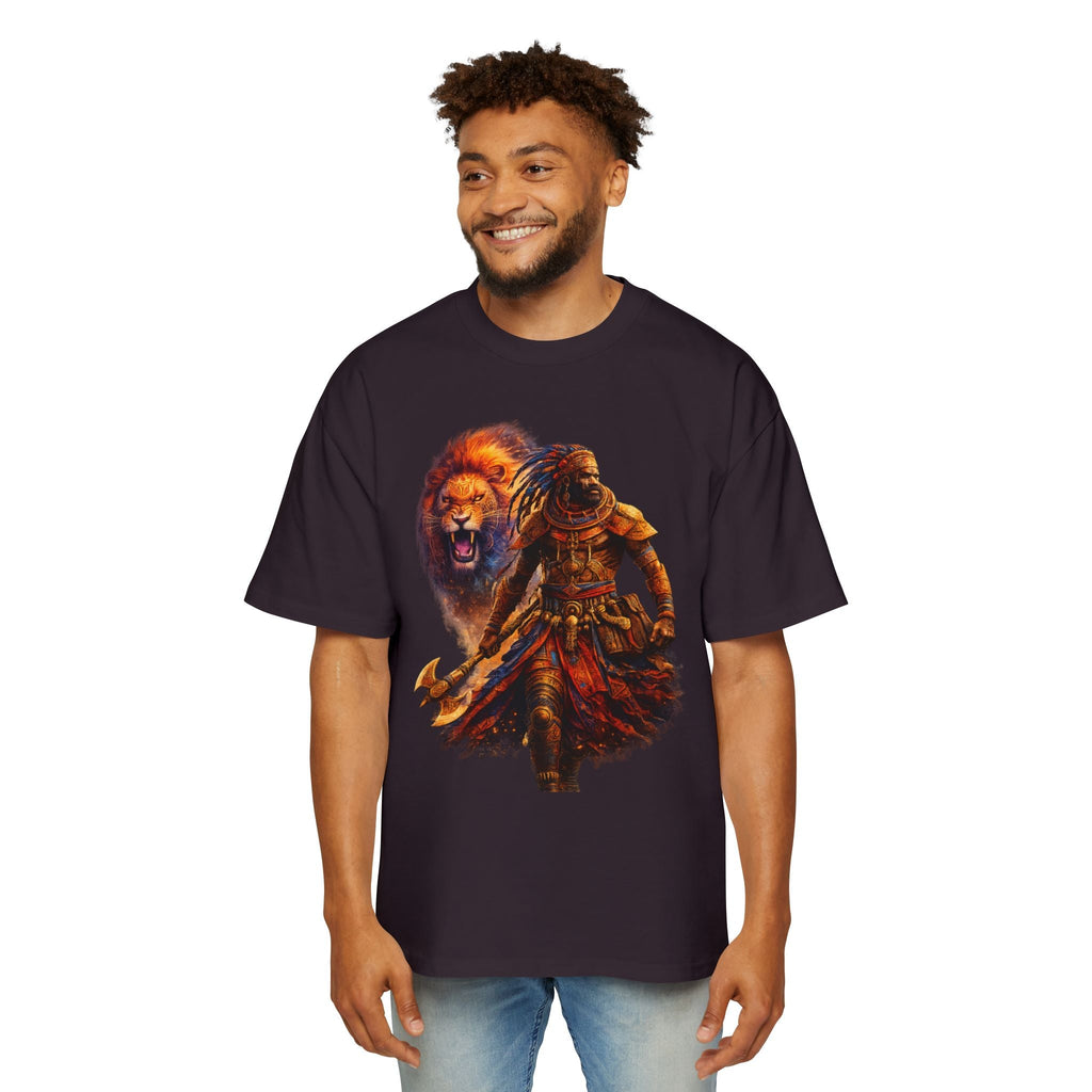 Cosmic Warrior Oversized Tee — JR Vortex Printify