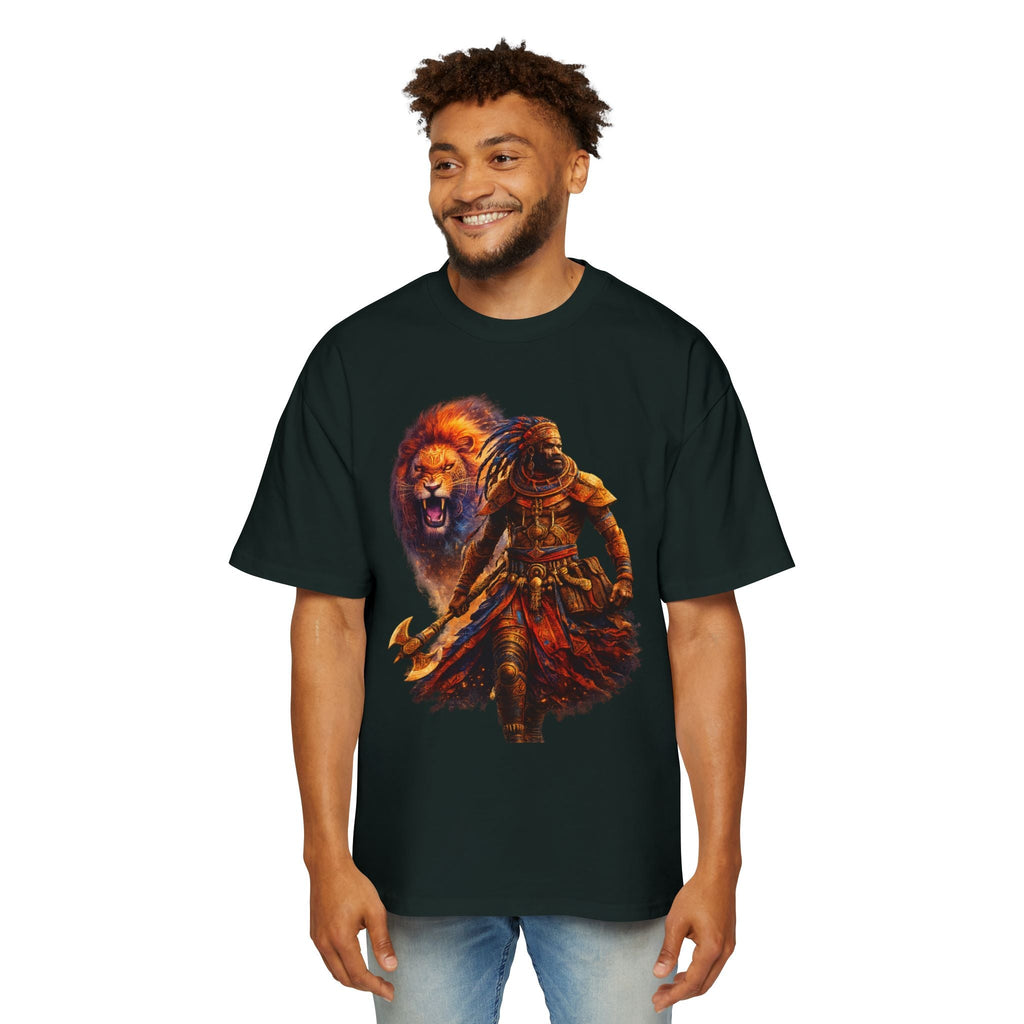 Cosmic Warrior Oversized Tee — JR Vortex Printify