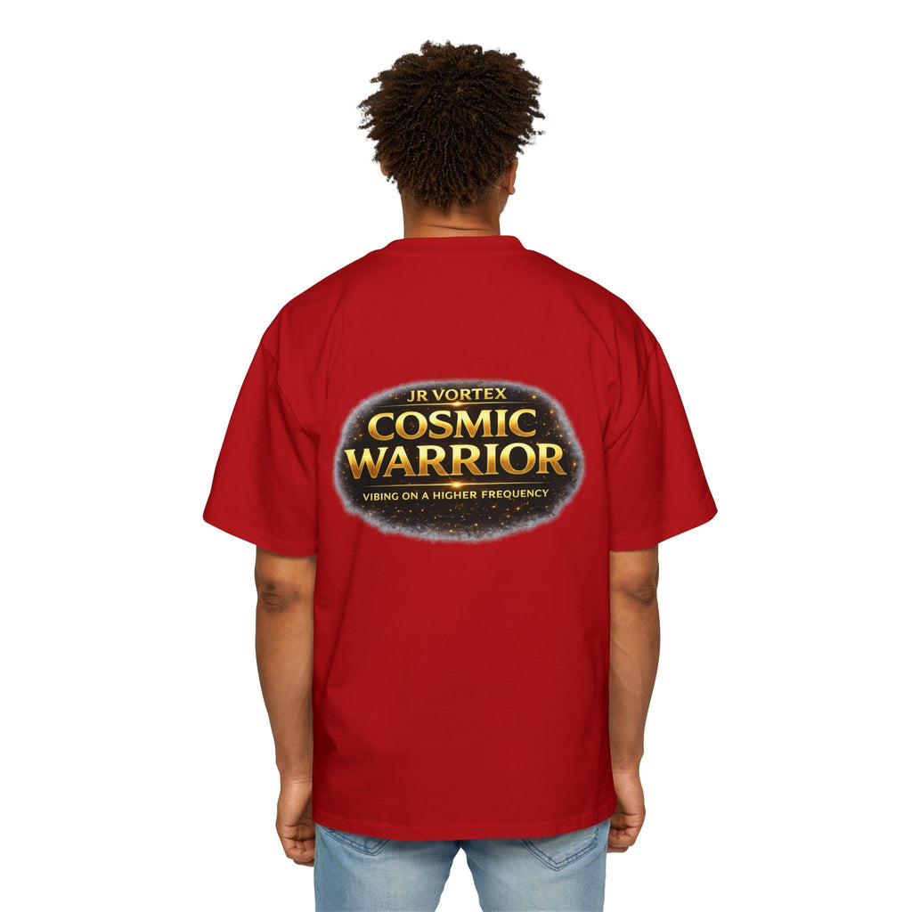 Cosmic Warrior Oversized Tee — JR Vortex Printify