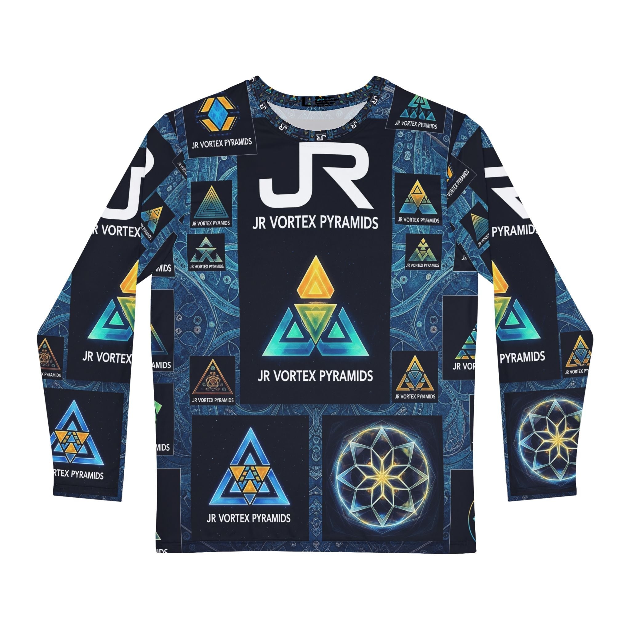 JR Vortex — “Pyramid Frequency” AOP Long Sleeve