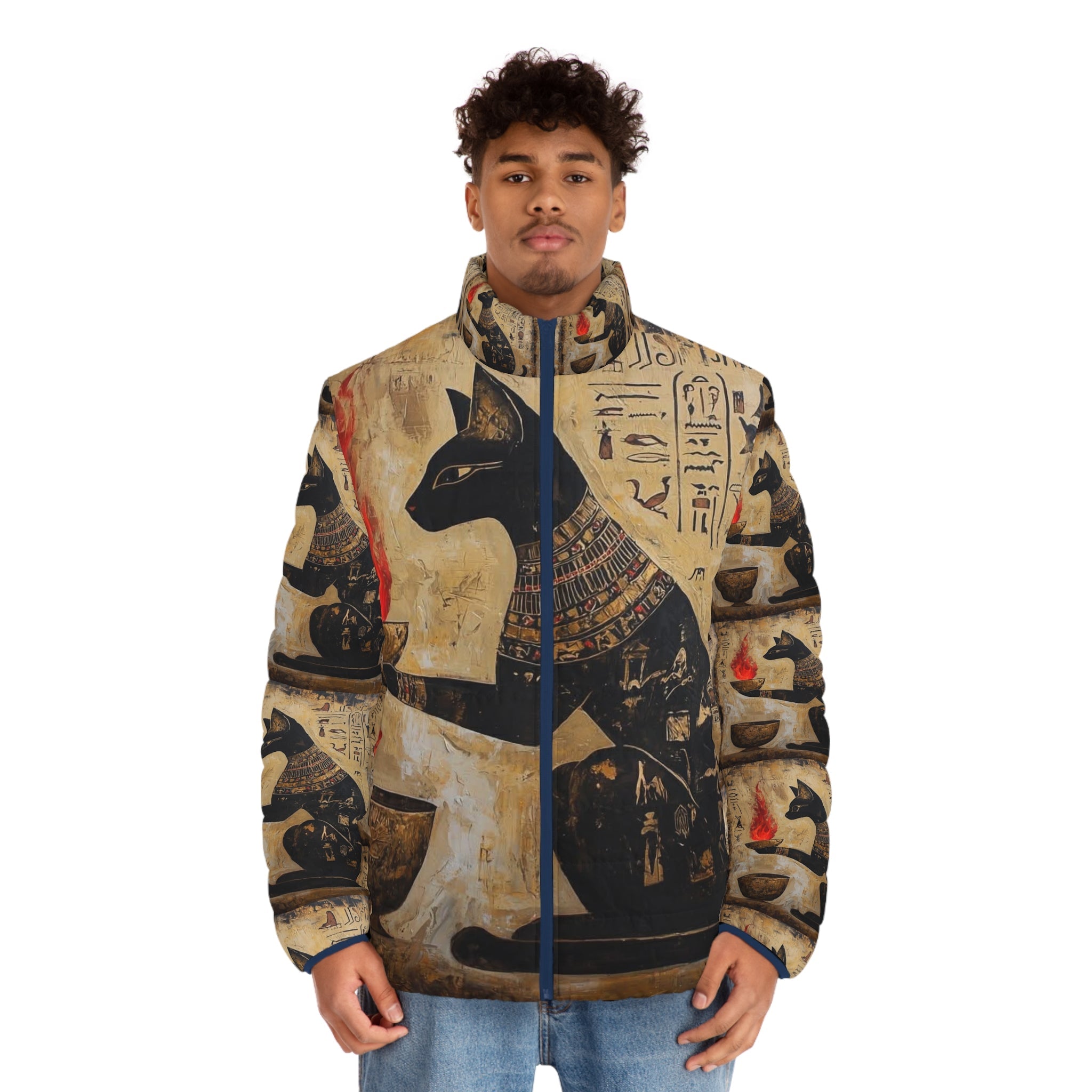 Men's Puffer Jacket (AOP) Printify