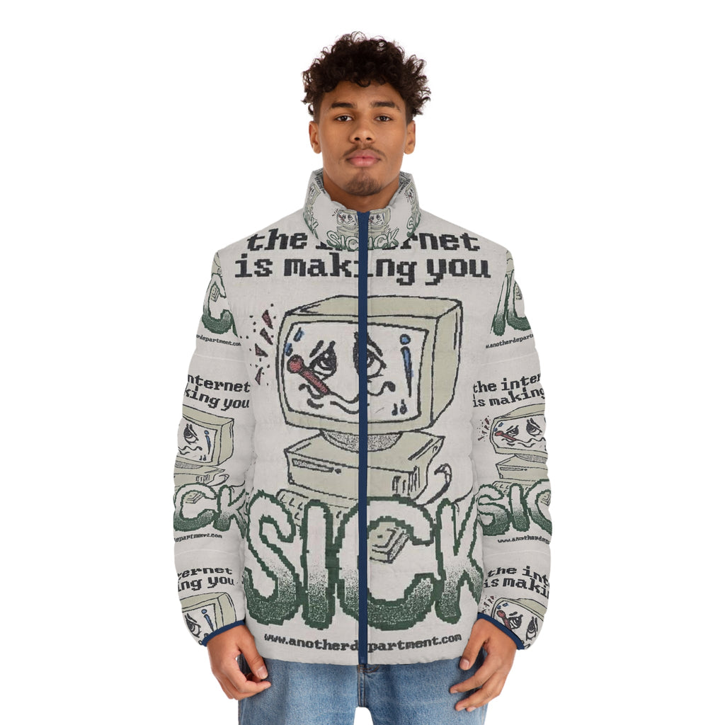 Men's Puffer Jacket (AOP) Printify