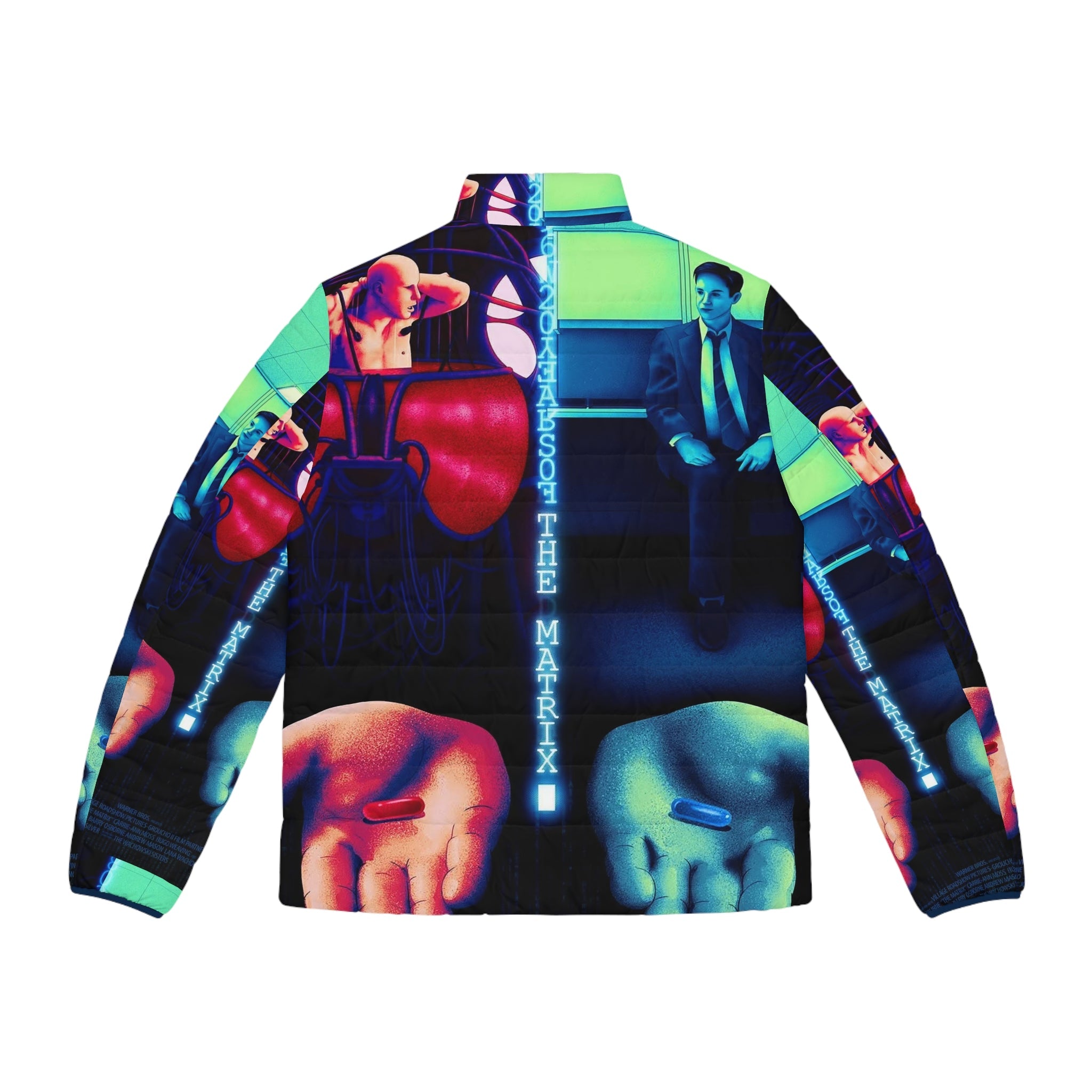 Men's Puffer Jacket (AOP) Printify