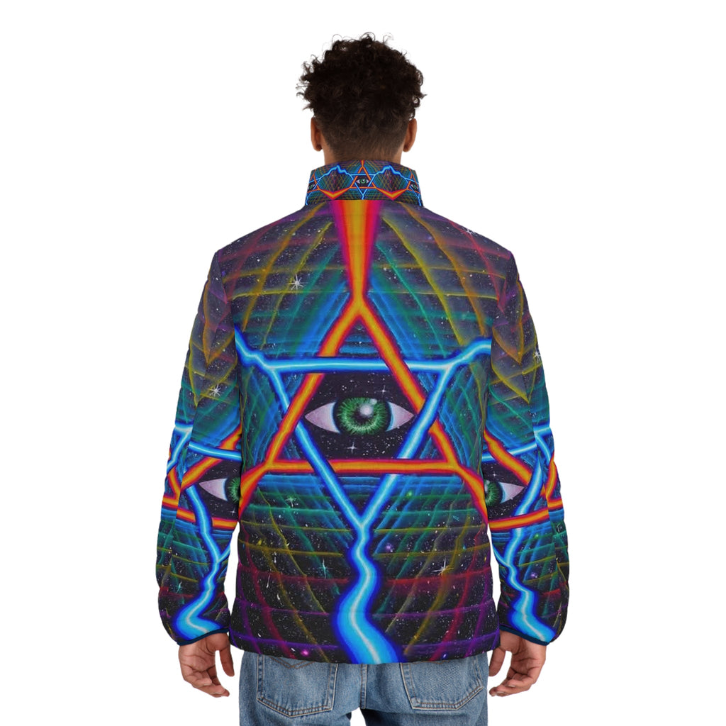 Men's Puffer Jacket (AOP) Printify