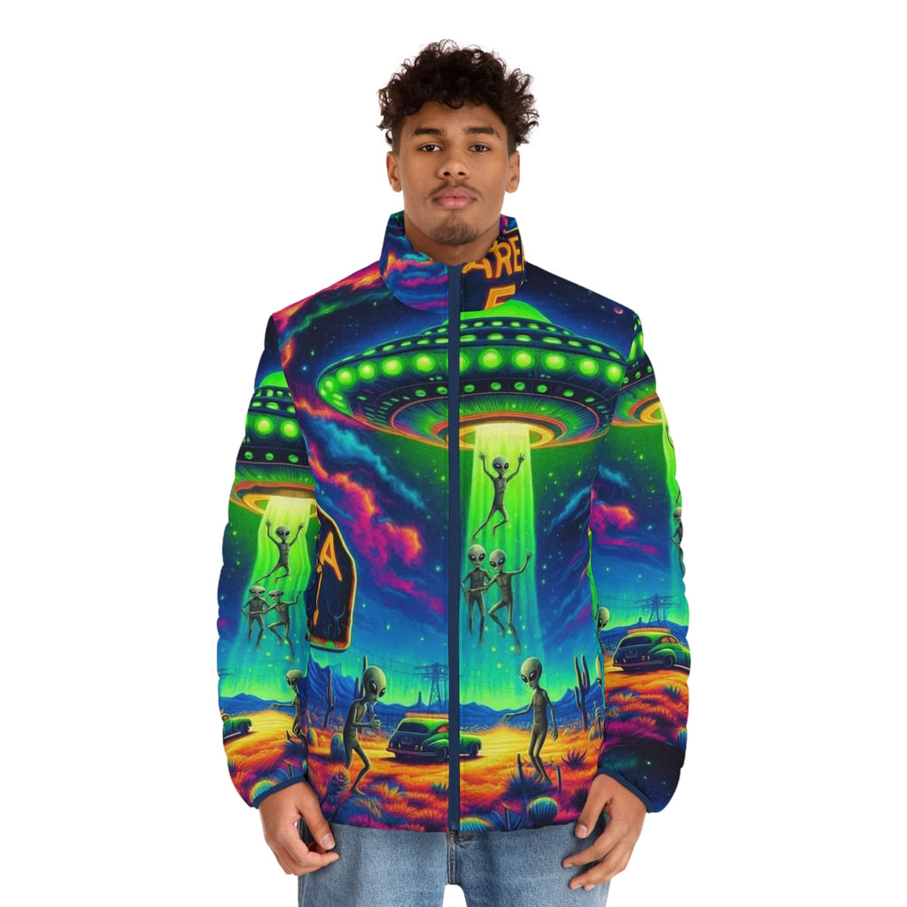 Men's Puffer Jacket (AOP) Printify
