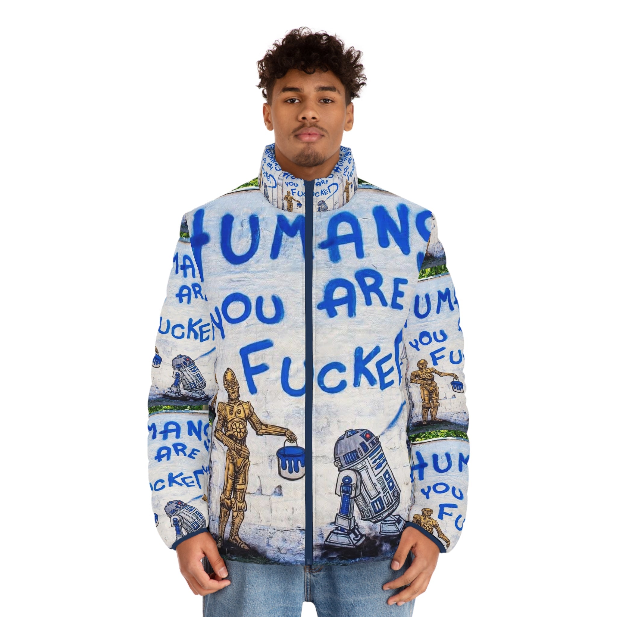 Men's Puffer Jacket (AOP) Printify