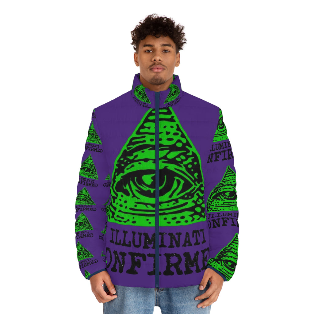 Men's Puffer Jacket (AOP) Printify