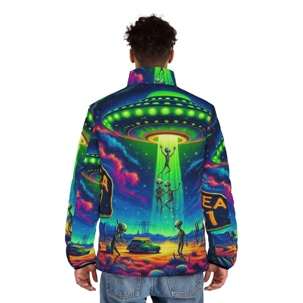 Men's Puffer Jacket (AOP) Printify