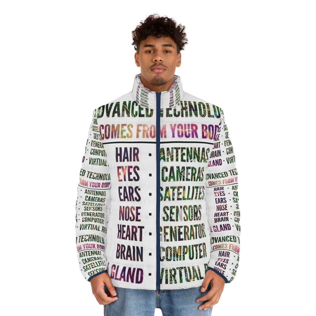 Men's Puffer Jacket (AOP) Printify