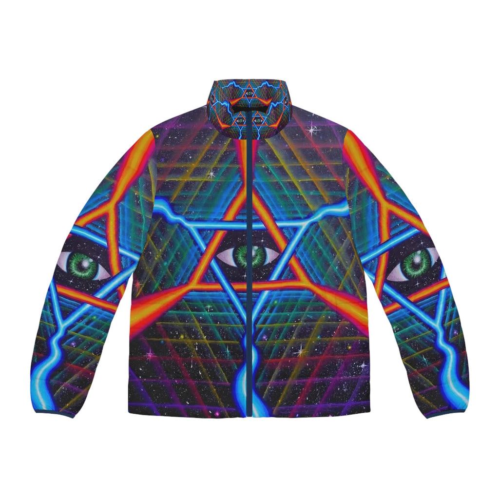 Men's Puffer Jacket (AOP) Printify