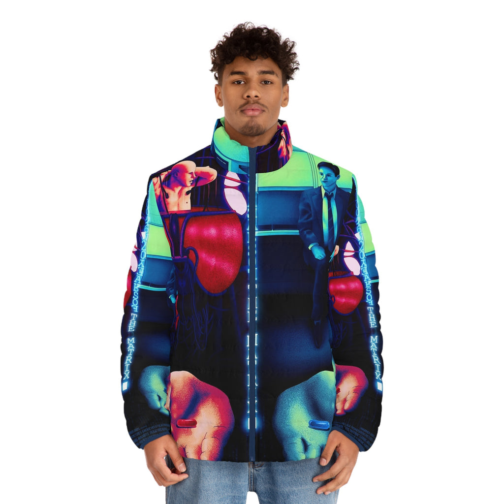 Men's Puffer Jacket (AOP) Printify