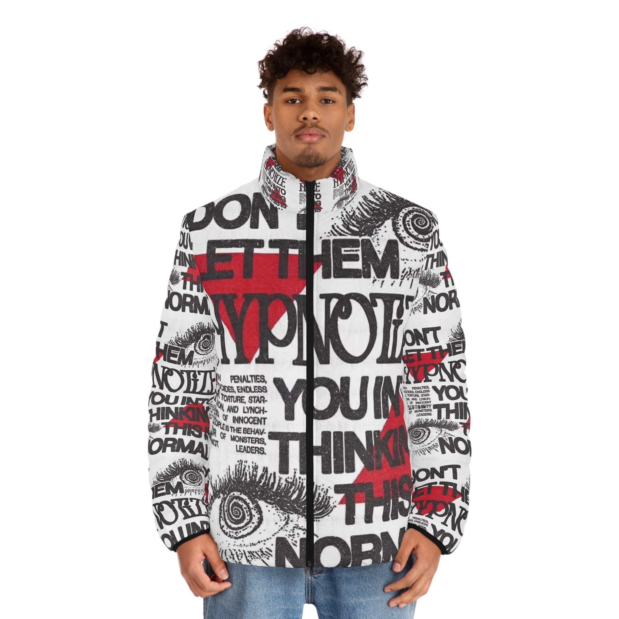 Men's Puffer Jacket (AOP) Printify