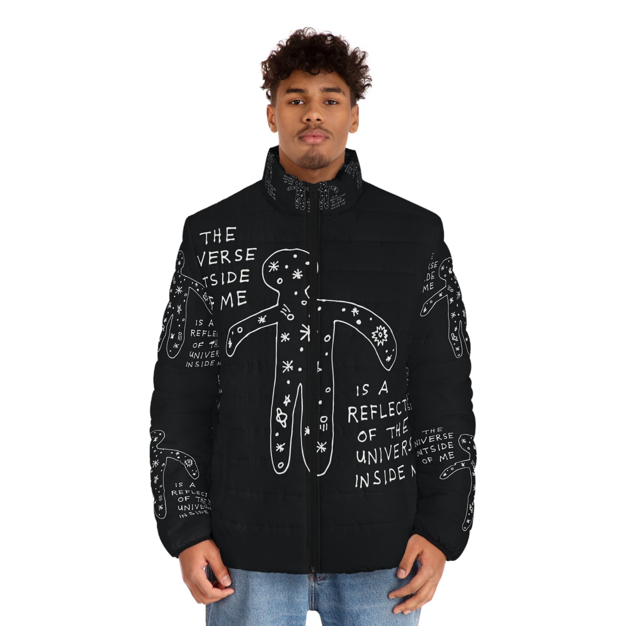 Men's Puffer Jacket (AOP) Printify