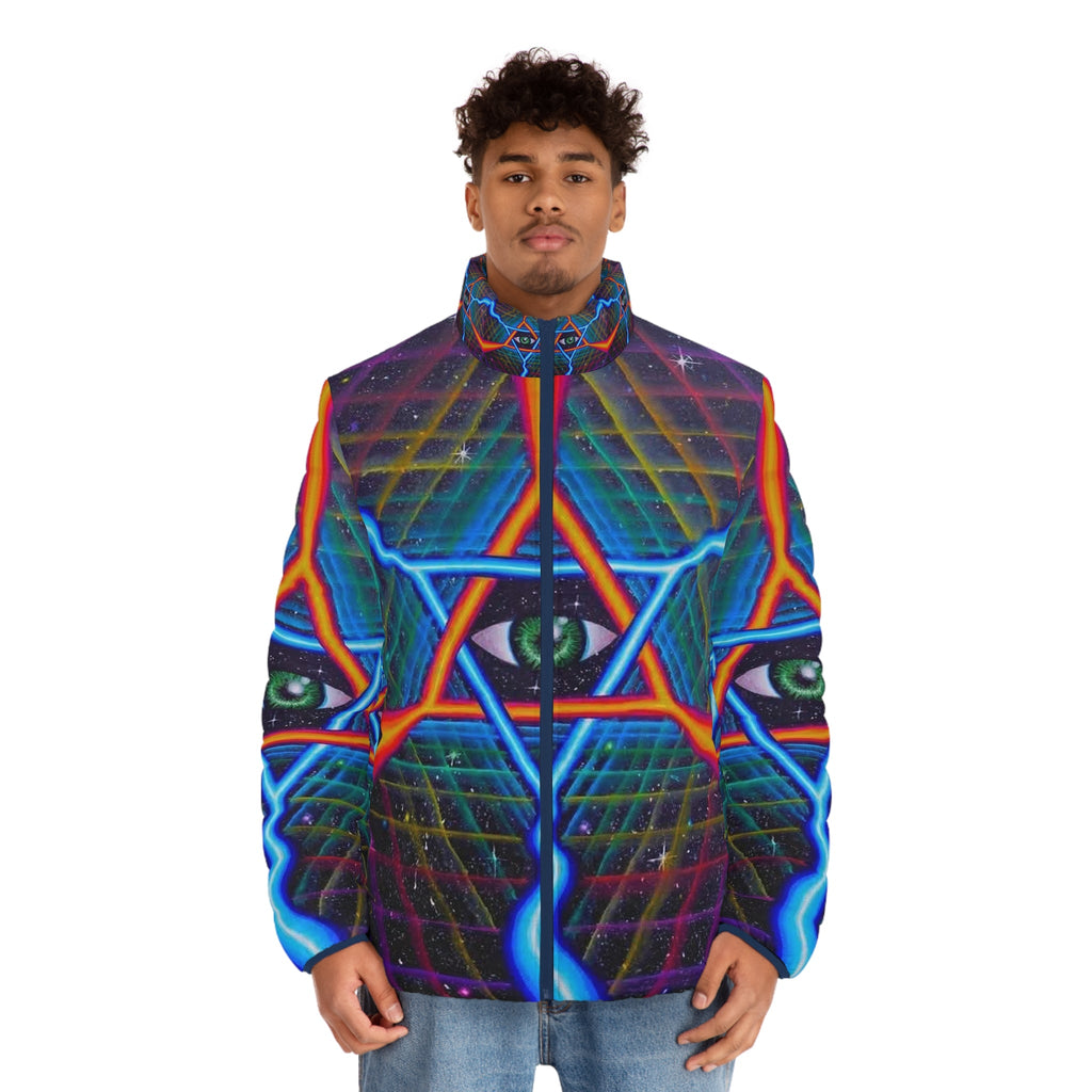 Men's Puffer Jacket (AOP) Printify