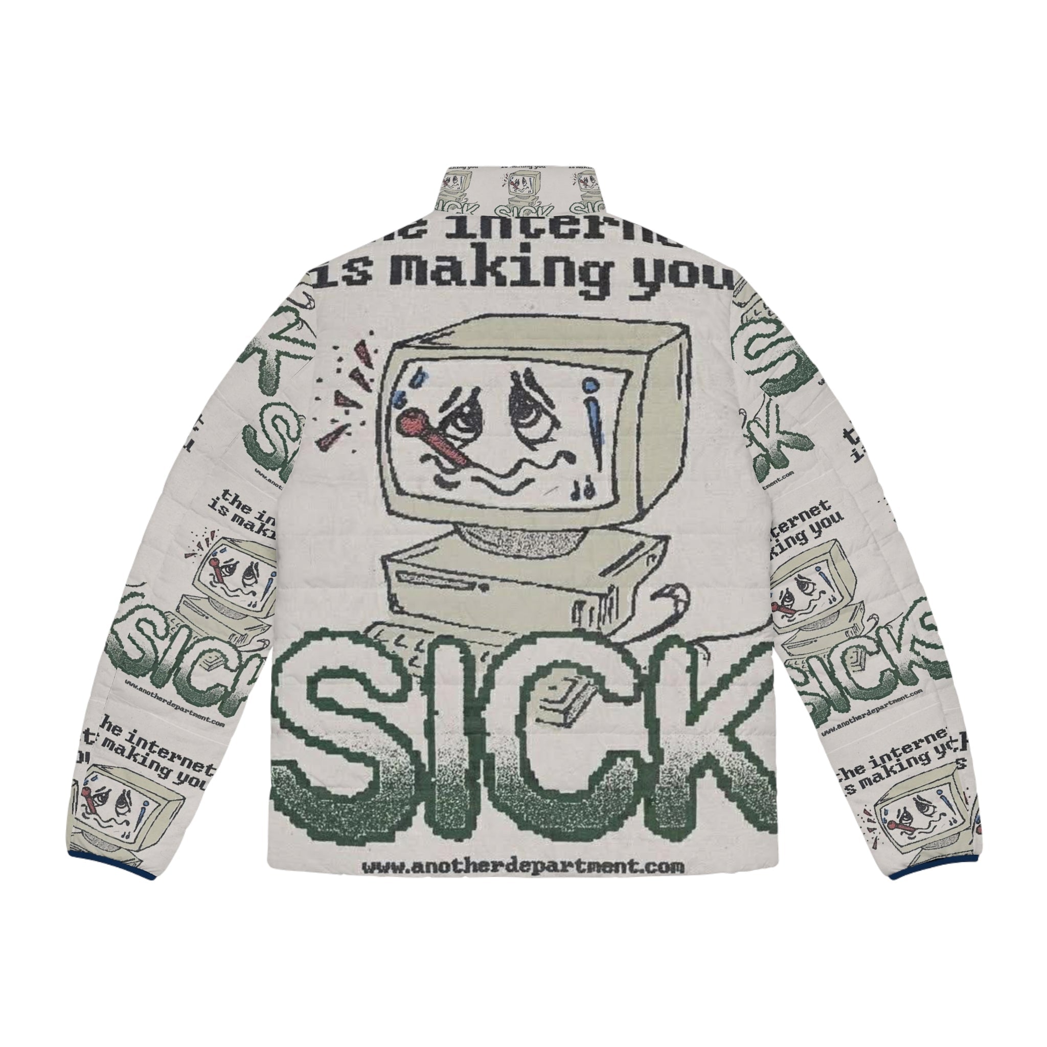 Men's Puffer Jacket (AOP) Printify