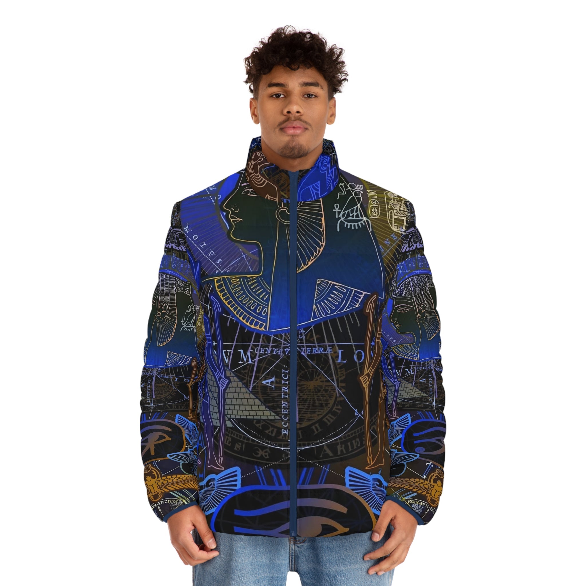 Men's Puffer Jacket (AOP) Printify