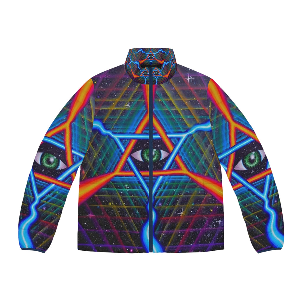 Men's Puffer Jacket (AOP) Printify