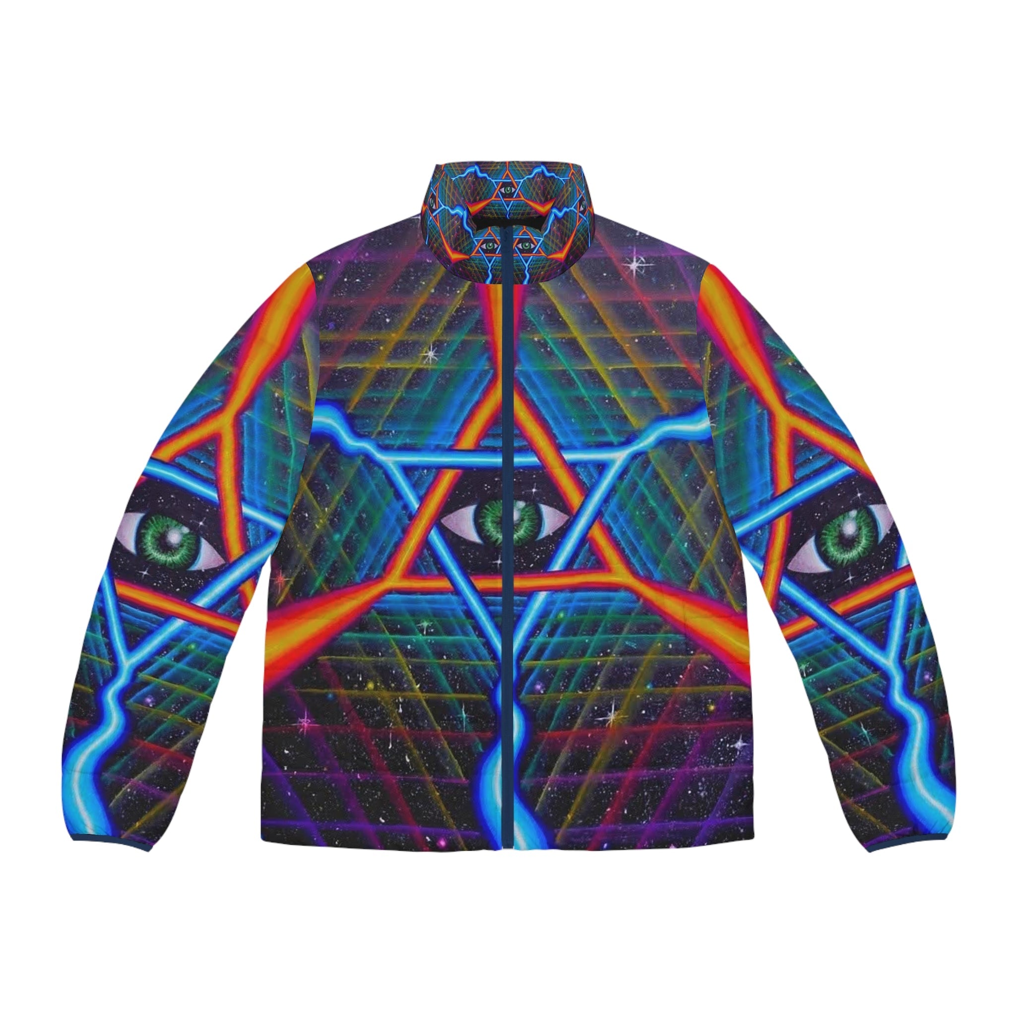 Men's Puffer Jacket (AOP) Printify