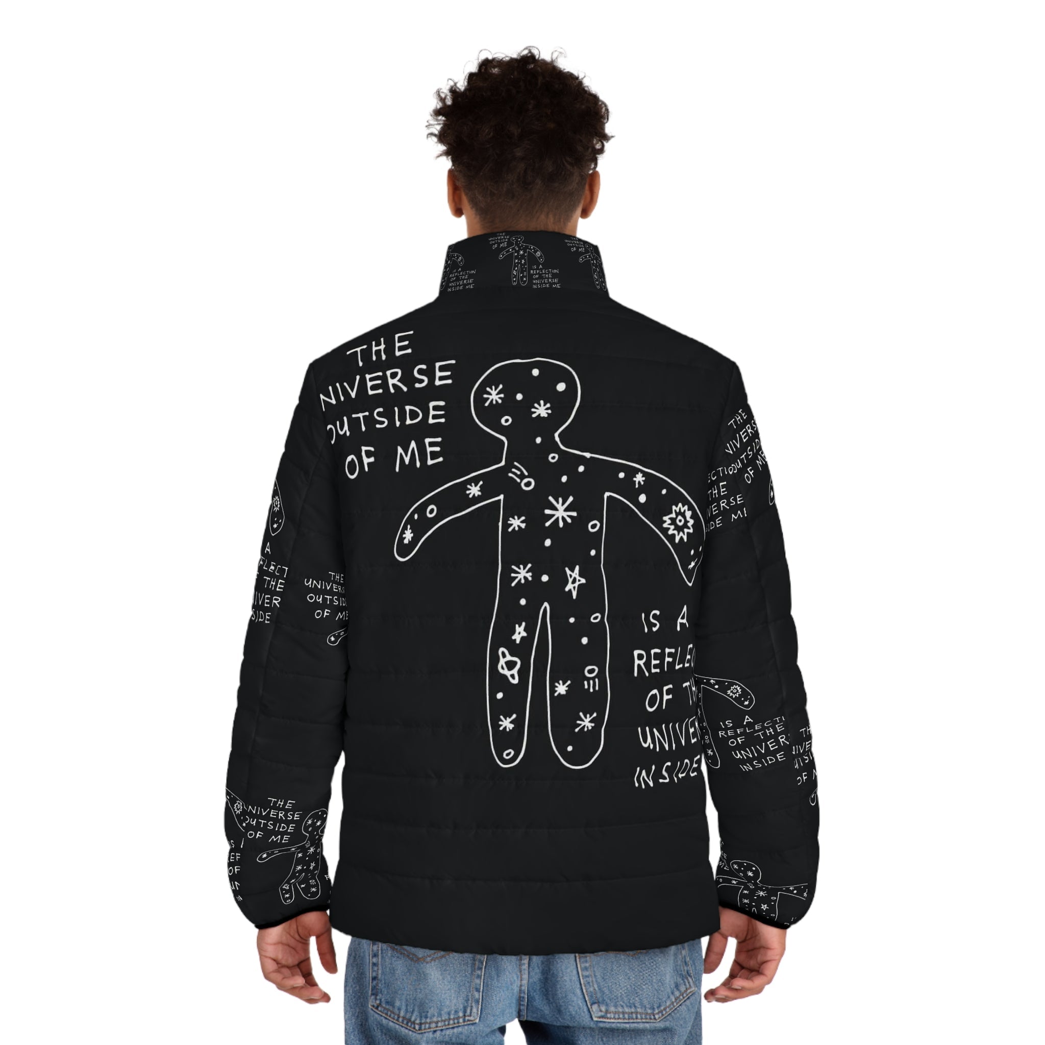 Men's Puffer Jacket (AOP) Printify