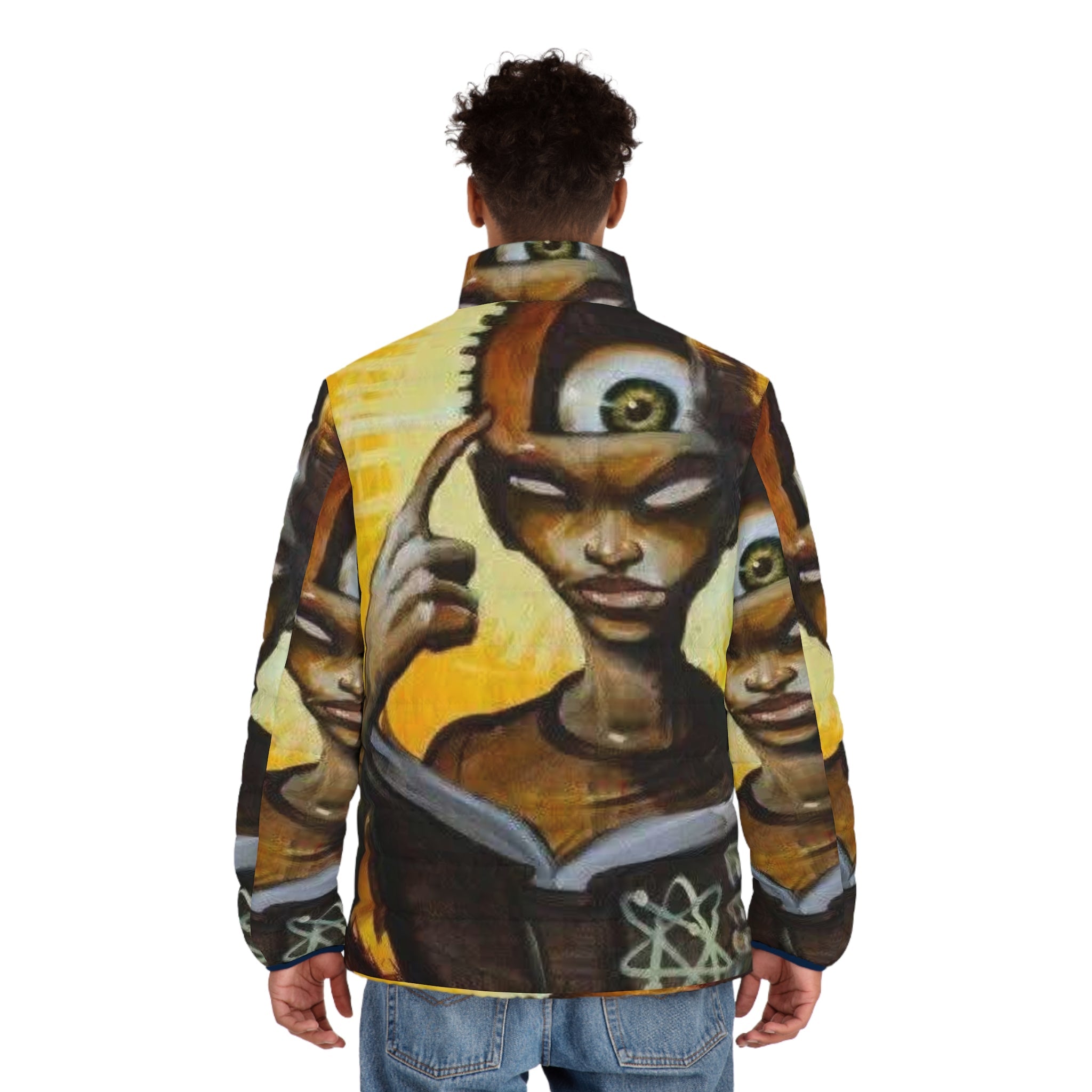 Men's Puffer Jacket (AOP) Printify