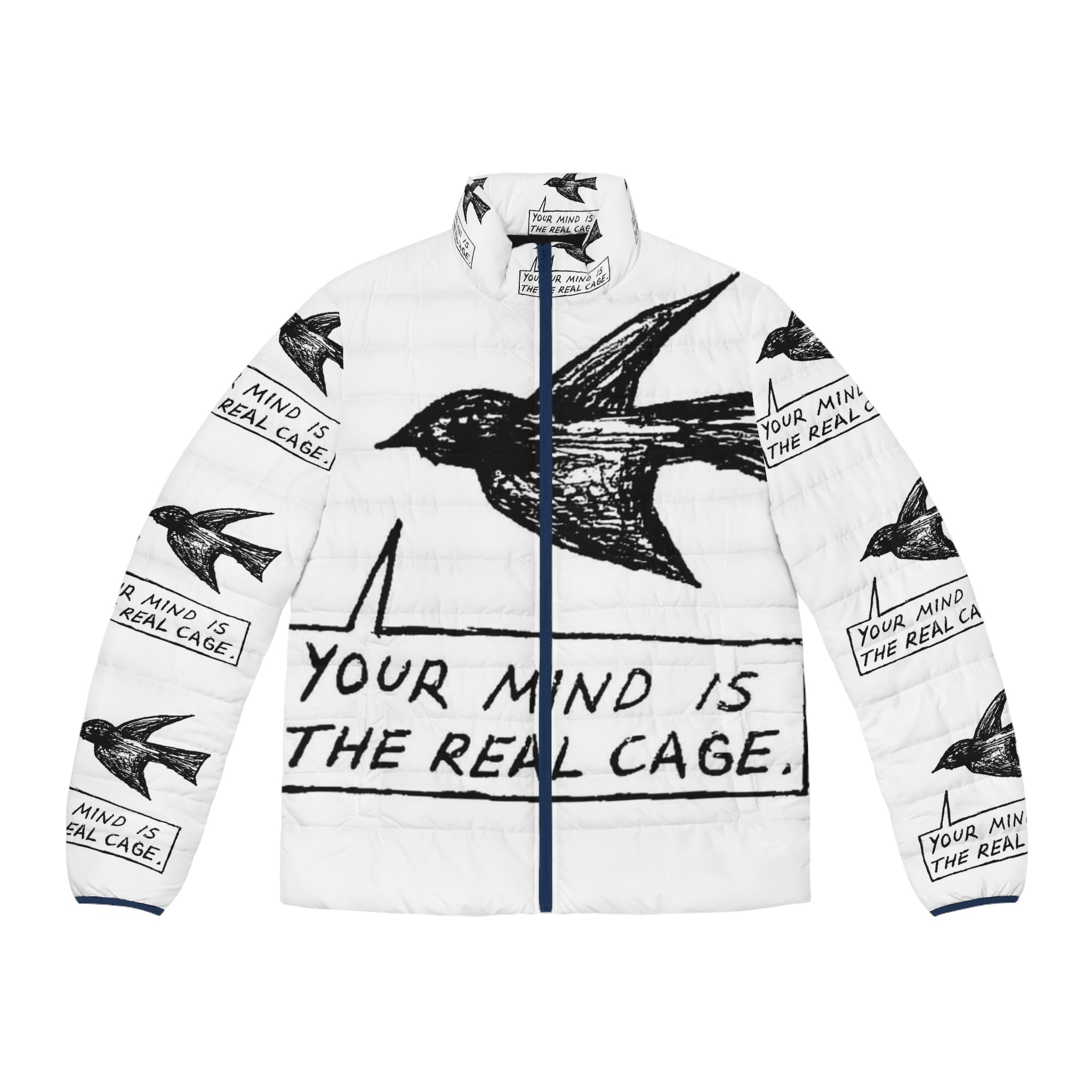 Men's Puffer Jacket (AOP) Printify