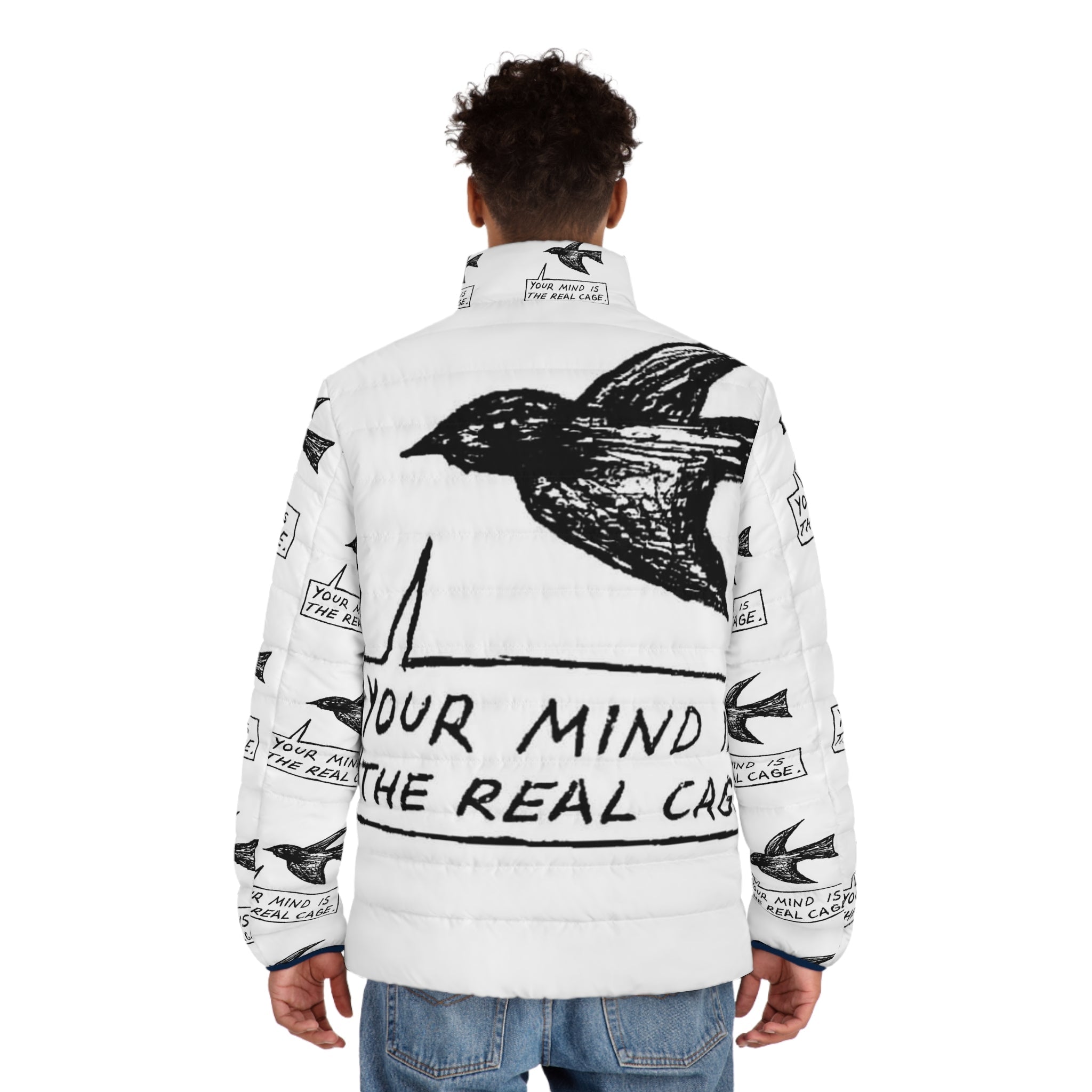 Men's Puffer Jacket (AOP) Printify
