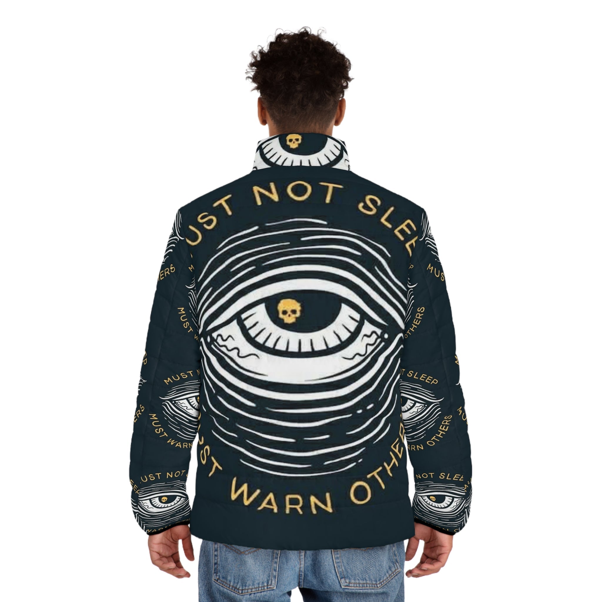 Men's Puffer Jacket (AOP) Printify