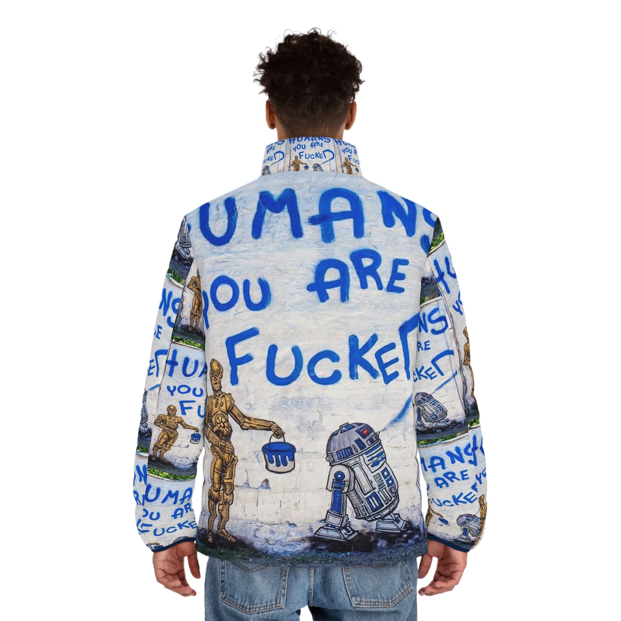 Men's Puffer Jacket (AOP) Printify