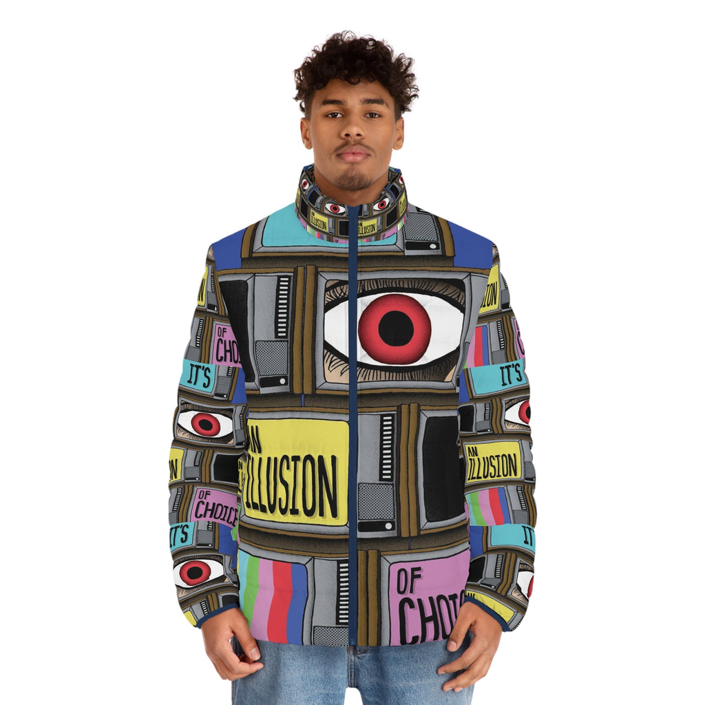 Men's Puffer Jacket (AOP) Printify
