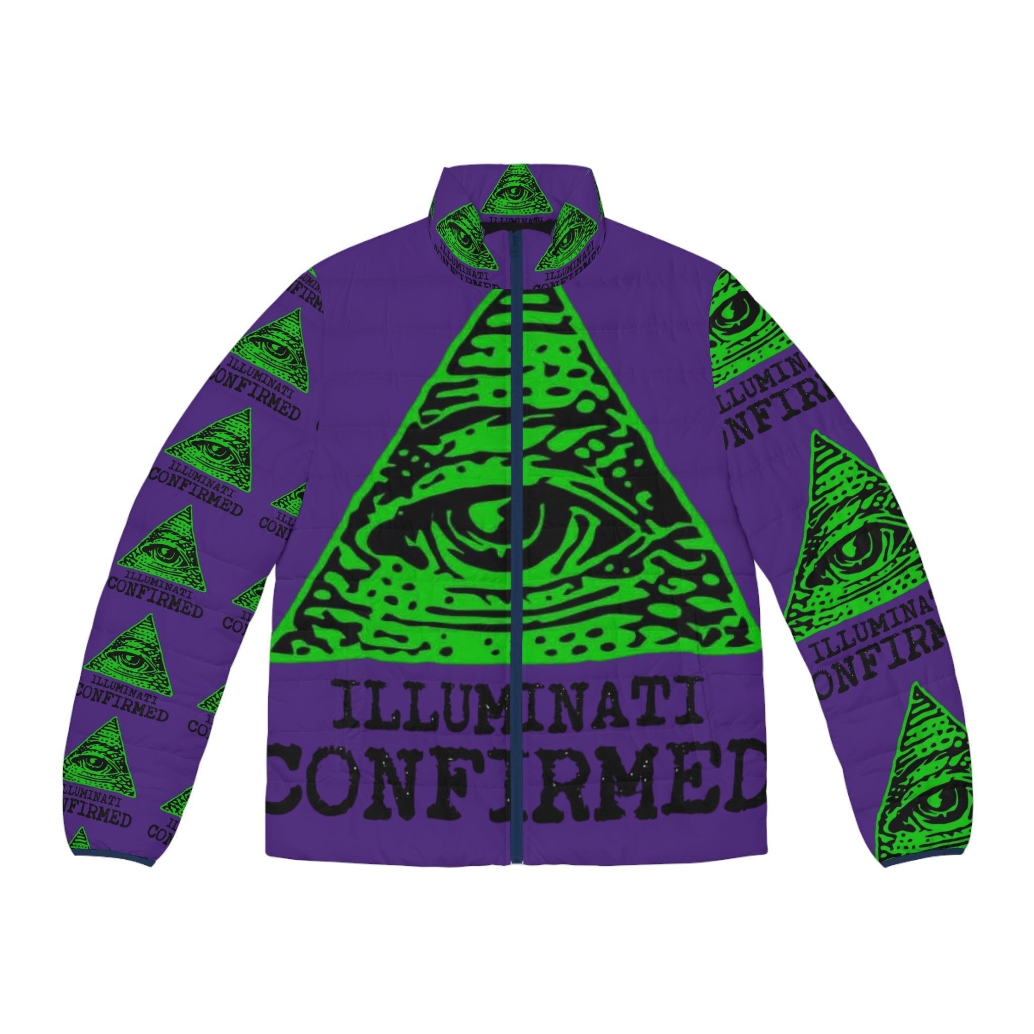 Men's Puffer Jacket (AOP) Printify