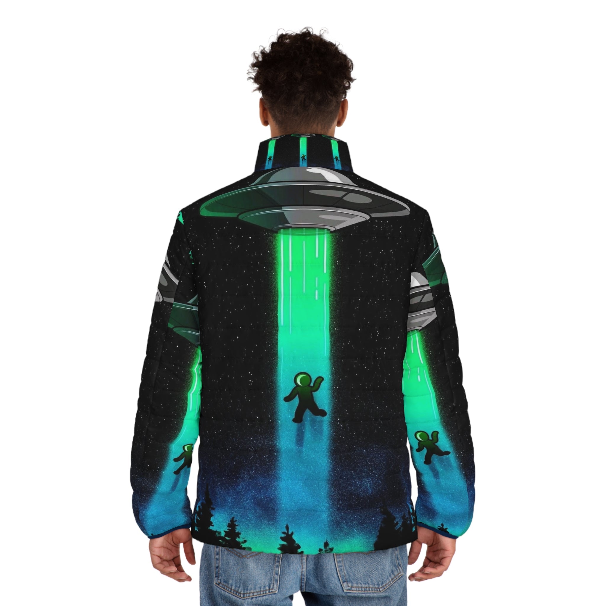 Men's Puffer Jacket (AOP) Printify
