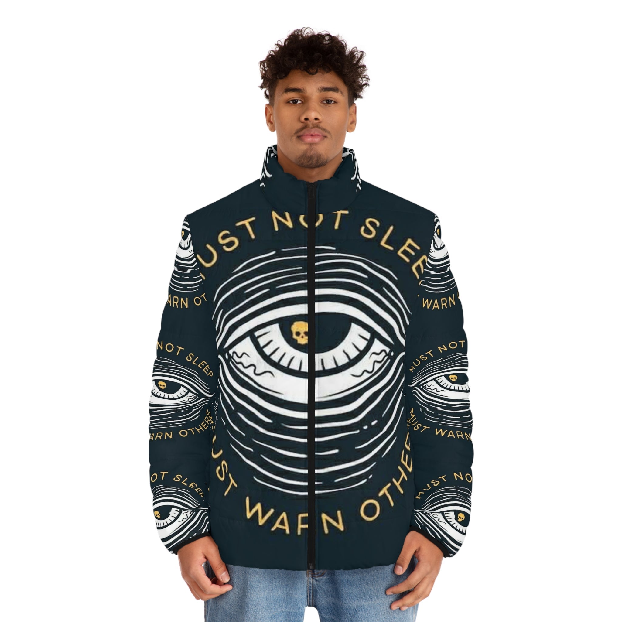 Men's Puffer Jacket (AOP) Printify